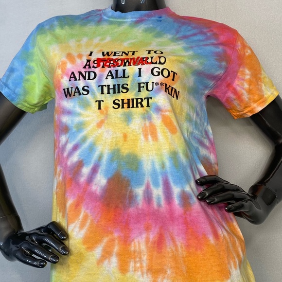 Travis Scott ASTROWORLD TOUR  T-shirt - Picture 9 of 9